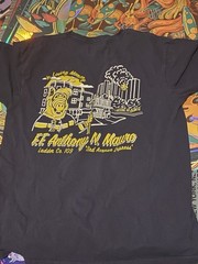 FDNY Fire Engine 241 New York ALF Shirt Large Blue Ladder 109 NY Brooklyn Ridge