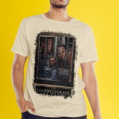 The Shawshank Redemption (1994) Movie Poster Inspired T-Shirt Retro Tee Unisex