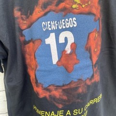 Vintage 2003 MAURICIO CIENFUEGOS HOMAGE TO HIS CAREER LA GALAXY EL SALVADOR TEE