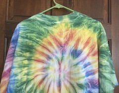 Vintage 90s 1998 Ann Arbor Michigan Hash Bash Tie Dye Weed T-Shirt – Size XL