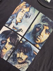 Vintage 2005 The Beatles Apple Corps Graphic Tee Size 2XL Black