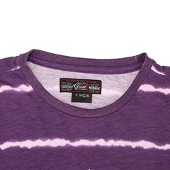 Beautiful Giant Devil’s Eye Series Mens Striped T-Shirt Crew Neck Sportwear Tee