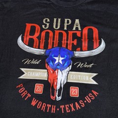 Supa Rodeo Tee Shirt 2023 Ft Worth Tx XL