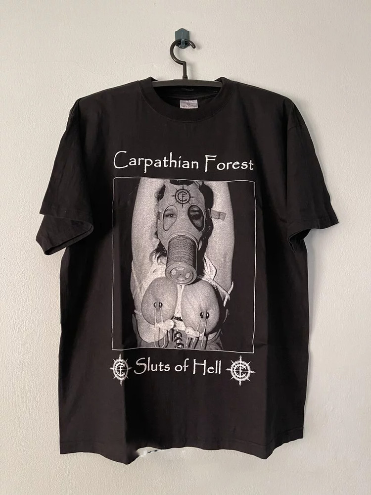 2 sides Carpathian forest sluts of hell shirt Tee