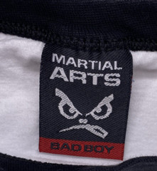 Bad Boy Shirt Men’s Size Large White 1990’s Mixed Martial Arts MMA FLAWS