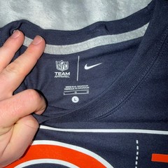 Nike Chicago Bears Long Sleeve Shirt Men’s L/XL NFL 1920 Navy Crewneck