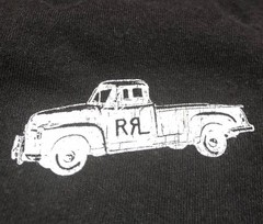 RRL Double RL Ralph Lauren Black XXL Truck Graphic T Shirt