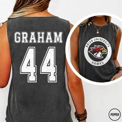 College Sports Fan University Student Tank Top