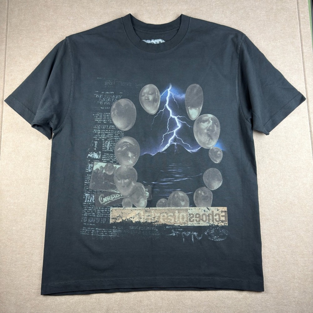 Travis Scott Astroworld Men’s L Black Shirt Cactus Jack World Tour Music Tee