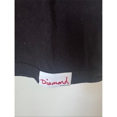 Diamond Supply Co Floral Box Logo Graphic T-Shirt Black 100% Cotton Medium