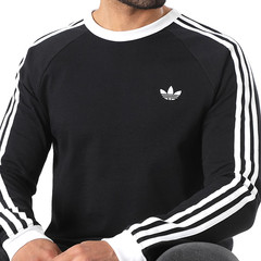 NEW MEN’S ADIDAS ORIGINALS CALIFORNIA TREFOIL LONG SLEEVE SHIRT~SIZE XL~ KE3546