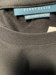 Perry Ellis Texture Block Tee Shirt Mens Size 2X Big and Tall 4HSK7652RT 010