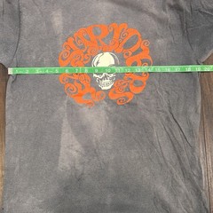 Vintage 1990 Easyriders Rodeo Tour T-Shirt Single Stitch Sun Faded Biker Skull L