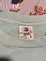 Vintage World Gym Shirt Mens L Single Stitch