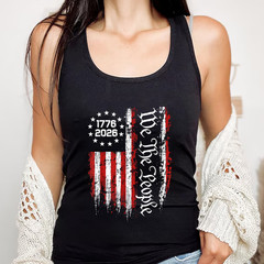 250 Anniversary USA 250th American Flag Patriotic 250 Years Tank Top
