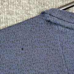 Murano Liquid Luxury T-Shirt Mens Large Blue & Black Soft Cool Breathable