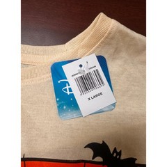 Disney Halloween Cream Graphic T-Shirt Size XL Mickey Mouse Donald Duck Goofy