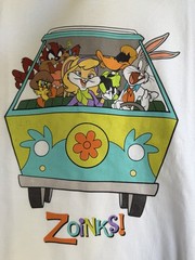 Men’s Looney Toons Tshirt Warner Brothers Size 2X 50/52 100% Cotton New With Tag