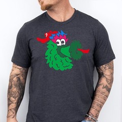 PHILLY PHANATIC | Philadelphia Baseball themed Ring Spun Cotton T-Shirt