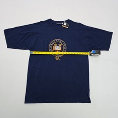 University of Oxford Collection Mens Navy Blue Crest Graphic T-Shirt New L