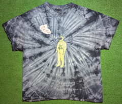 Travis Scott Astroworld Tour Wish You Were Here Tie Dye Shirt Rap Art Tee XL