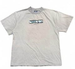 Y2K Vintage Costa Rica Surfer Tee – Faded Grey – Size XL