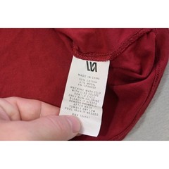 VRST Hooded Shirt Mens XL Red Long Sleeve Cotton Modal Stretch Excellent