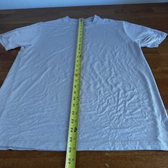 ekkovision t-shirt Crewneck Gray Athletic Tee Stretchy Gym Large