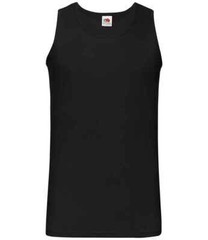 Pack of 1/3/5 Fruit of the Loom Plain Athletic Vest 100% Cotton – S-2XL