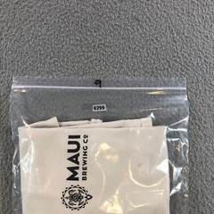 crazy shirt maui brewing T shirt mens L cream tan coconut dye