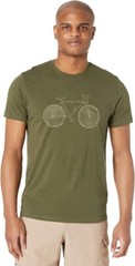 tentree Elm Cotton Classic T-Shirt Olive Night Green Size Medium