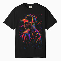 Urban Hip Hop Pop Graphic T-Shirt, Comfort Colors T Shirt, Unisex Streetwear Tee
