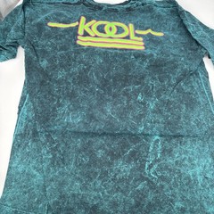 Vintage Kool T-Shirt Mens Size XL Cigarettes Tie Dye Single Stitch USA 90s Green