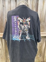 vintage és Skateboard Gundam Tshirt size large