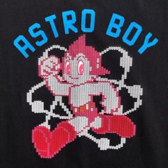 Rare Deadstock Astro Boy 2009 Movie Tezuka 2003.4.7. Black Tee w Tags Size M