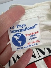 Vintage 90’s Denmark Danmark T-Shirt There Is A Lovely Land Size XL