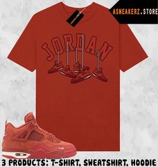 Shirt Matching AJ 4 Nigel Sylvester Brick by Brick Match Sneaker Shoe Hanging 4s