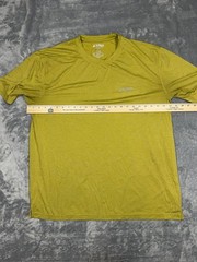 Alaskan Hardgear Men’s XL Standard Fit Yellow Polyester Knit Crew Neck T-Shirt