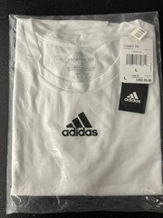 Adidas Creator SS White Black T-Shirt Large Men’s Casual Wear Sports Apparel