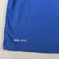 Kevin Durant Nike Dri-Fit T-Shirt Men XL Blue Neon Yellow Charged Logo Active