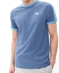 NEW MENS ADIDAS ORIGINALS CALIFORNIA 3 STRIPES TREFOIL SHIRT ~SIZE XL #KC863