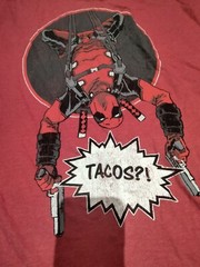 DeadPool “Tacos?!” Loot Crate Exclusive T Shirt 3XL Marvel Comics Tee