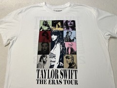 2000s Y2K 2023 Taylor Swift Eras Tour US Tour Dates Music Promo T-Shirt, XXL NEW