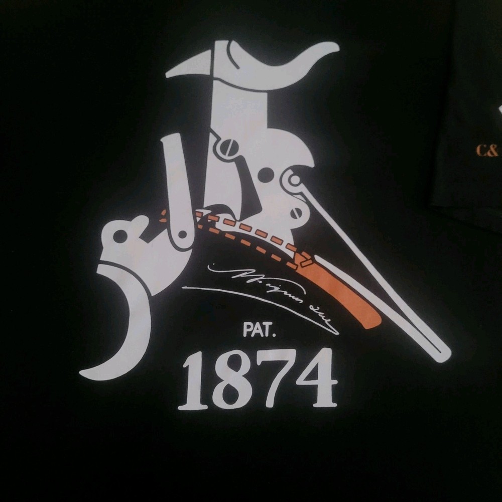 Revolver Lockwork C & Rsenal Large Cottn T-Shirt 1874 Gun,Weapon,Trigger