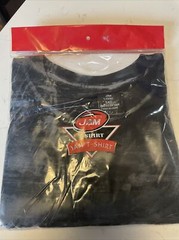 Black T-Shirt Solid 5XL Jam Brand Very Soft, Stretchy Material 100% Cotton NWT
