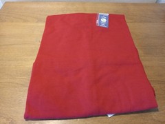 George Men’s Small (34-36) Moisture Wicking Crew Neck Short Sleeve Tee Shirt Red