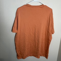Murano Liquid Luxury T-Shirt Men’s XL Orange Short Sleeve Solid Casual Shirt