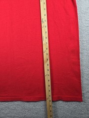 Vtg AND1 Fundamentals T Shirt Mens L Red Made In USA Basketball