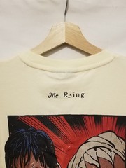 RING x BOXRAW Pacquiao Oversized T-Shirt Men Medium Beige Crewneck Boxing