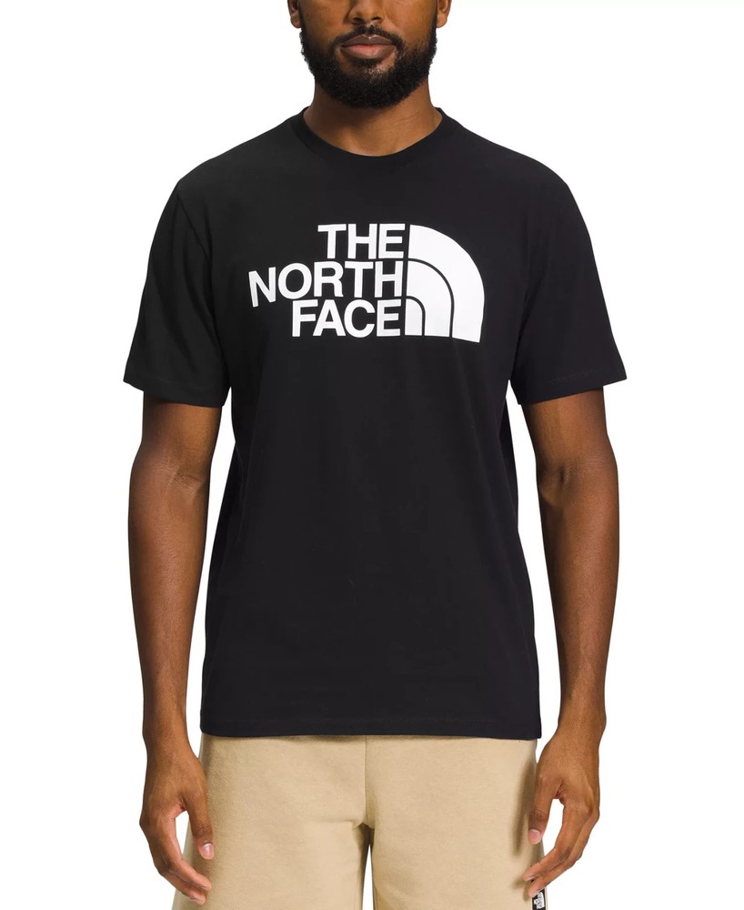 The North Face Men’s Logo T-Shirt Black&White Sz Large New